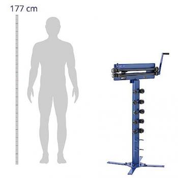 Bordatrice manuale per metallo 46 cm