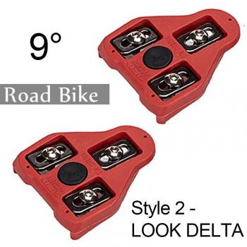 BUCKLOS Pedal de bicicleta, sistema de bloqueo automático, 9 grados, 6.1 par