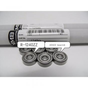 NMB R-1240ZZ Deep Groove Ball Bearings 4mm x 12mm x 4mm