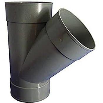 Derivación H-H PVC 40mm 45º