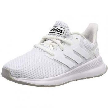 Adidas Unisex-Kinder RUNFALCON K Laufschuhe Weiß, 36 2/3 EU