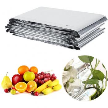 Silver Grow Light Reflective Film 1Pc