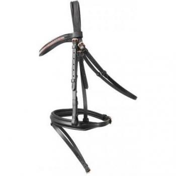Premium Zaumzeug Cob aus Hy Rosciano-Leder
