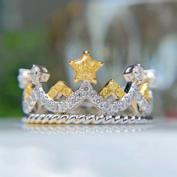 Corona con Diamantes Simulados Mujer