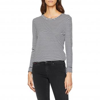 Noisy May Nmelse Camisa Larga Bright White Stripes: Night Sky