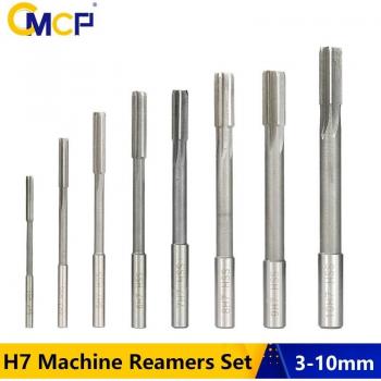 HSS H7 Straight Shank Chucking Reamer Set 4/5/8pcs 3-10mm