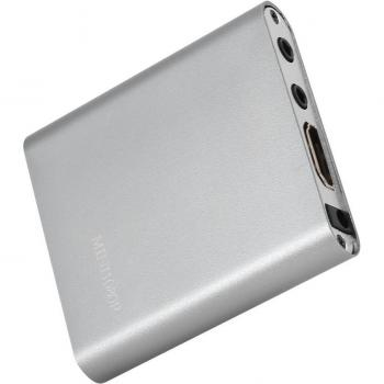 Décodeur multimédia numérique 1080P HDMI mini avec télécommande (100-240V)