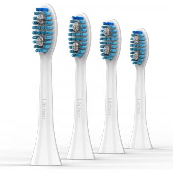 SonicWave H9 Dual‑Head Electric Toothbrush, 5‑Speed, USB Rechargeable, 10 Replacement Heads, 2 Portable Cases