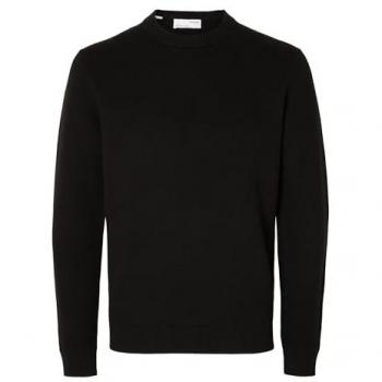 SELECTED HOMME Strickpullover mit Rundhalsausschnitt Modell 'DANE', Größe L