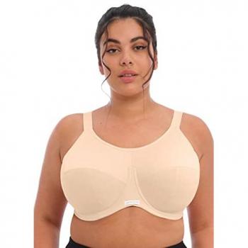 Energise Full Cup Side Support Sports Bra – Beige