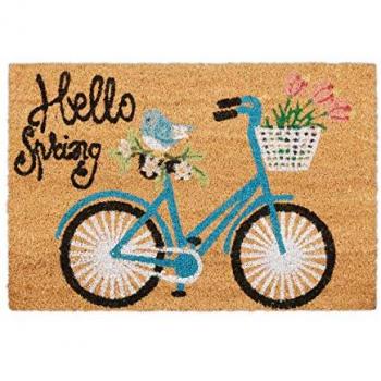 Tappetino hello spring Antiscivolo, 60x40 cm, per Ingressi e Esterni