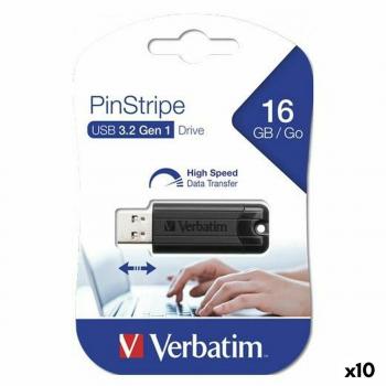 USB Flash Drive Verbatim Pinstripe 16GB