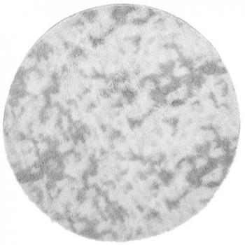 VidaXL Shaggy Teppich NAVARRA Hellgrau 160x160 cm
