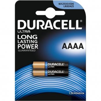 Duracell AAAA Battery 1.5V for Digital Pens and Medical Devices, 2-Pack