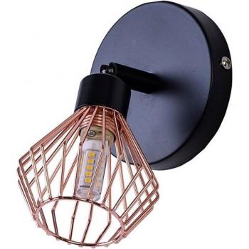 Luz Giratoria Retro 1/2/3 Cabezas – Candelabro Moderno