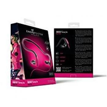 Energy Sistem Bluetooth Running Earbuds Neon Pink