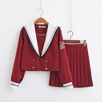 Uniforme de Estudiante de Manga Larga JK