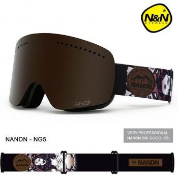 Snowboard-Schutzbrille Doppelgläser UV400, anti-Nebel, große Sichtweite