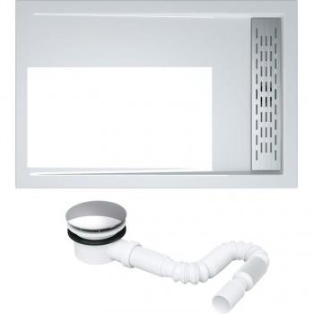 Bac à Douche Sogood 90x100cm avec Bonde AL01