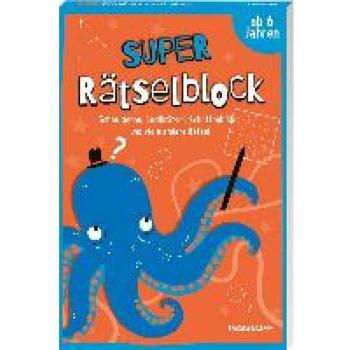 Super Rätselblock ab 6 Jahren. Schau genau Logikrätsel Schattenbilder und viele andere Rätsel