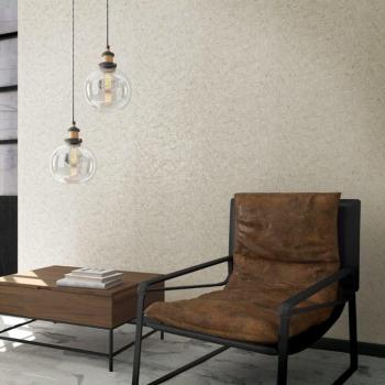 Papel de pared Stucco Crackle gris y blanco Noordwand