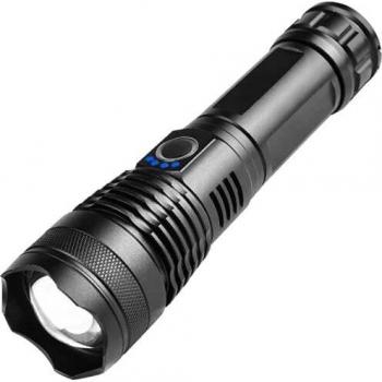 Lampe de recherche LED rechargeable étanche à faisceau puissant