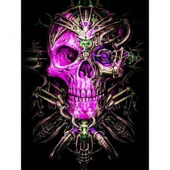 Spooky Skull Diamond Embroidery Kit