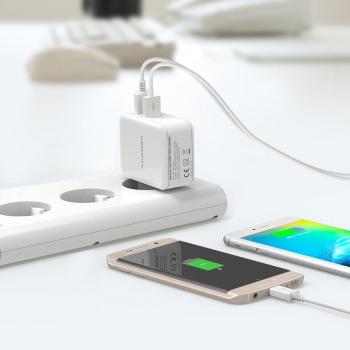 Alimentatore RAVPower 30W Quick Charge 3.0 Muro 2 Porte USB