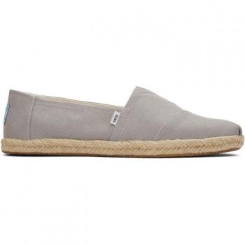 Men's Toms Rope Espadrilles in Grey UK 9