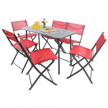 Juego de Comedor Exterior 7 Piezas