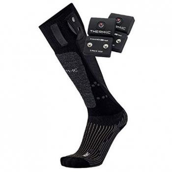 Calcetines calefactados Therm-ic PowerSocks Heat Uni + S-Pack 1200 negro