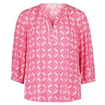 Cartoon Damenbluse mit Muster