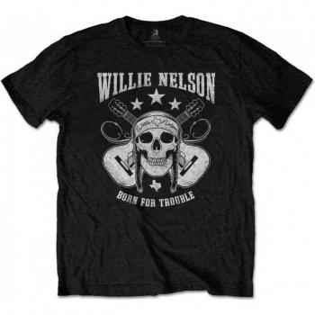 T-shirt Willie Nelson teschio unisex adulto