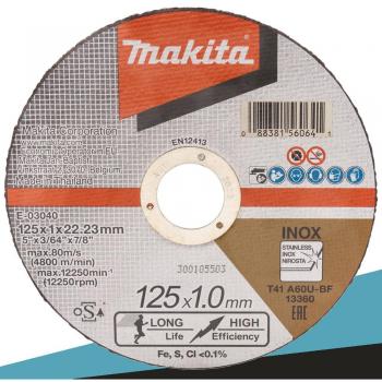 Kapskiva 125 x 1,0 mm