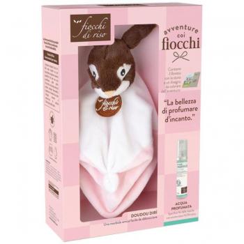 Cofanetto fiocchi di riso avventure doudou rosa