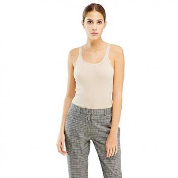 Babette Silk Top – ROSEMUNDE Unterziehshirt ohne Ärmel, Rundhalsausschnitt