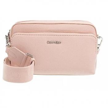 Calvin Klein Damen Handtasche Ck Must Kamera Bag Lg Epi Mono K60K609895 Rosa