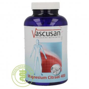 Vascusan Magnesium Citraat 400 mg 200 Tabletten