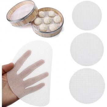 Tapis de cuisson à vapeur en silicone, pour brioches à vapeur, 1 pièce