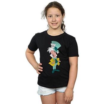 Mad Hatter Wonderland Tee, Baby Blue, Size 7‑8 – Disney Girls