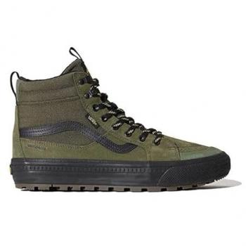Chaussures Vans SK8-Hi Insulées et Imperméables Vert/Noir