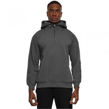 Urban Classics Men's Zip-Up High Neck Sweatshirt