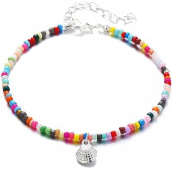 Bijou cheville coquillage bohème femme