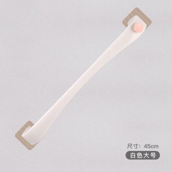 Wall-Mount Towel Bar with Self-Adhesive Hooks for Kitchen
