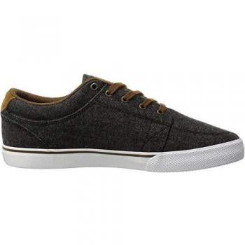 GLOBE Agent, Chaussures de Skateboard Homme-Noir (Washed Grey/Toffee)-44 EU/US:10.5