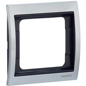 Niessen Olas 8471 TT marco 1 elemento titanio