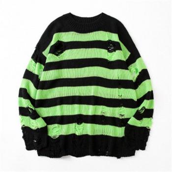Veste Noir & Rouge Sablée Surdimensionnée