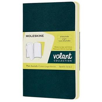 Cahier Volant Moleskine Pagine Bianche Verde-Giallo 2ex