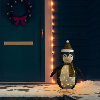 LED Christmas Snow Penguin Figure Luxury Fabric 90cm