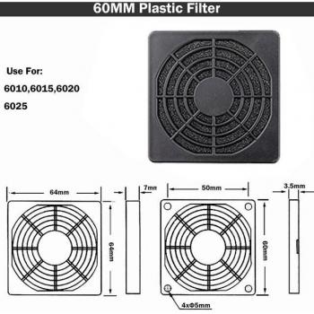 Cooling Mesh Net for 3D Printers and PCs